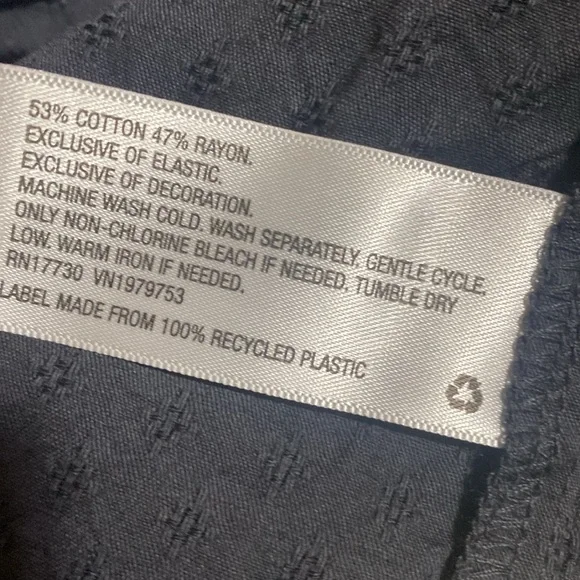 Universal Thread Boho Prairie Dress Small Long Black Smocked Embroidered‎ Maxi M - Picture 10 of 11